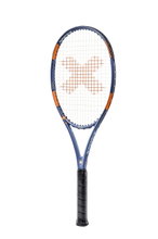 Pacific Tennisschläger X Force Pro 308 98in/308g/Turnier 2023 blau/orange - unbesaitet -